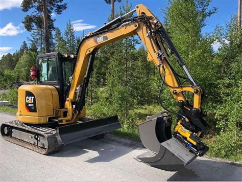 Small Specalog for Cat 305E2 CR Mini Hydraulic Excavator 